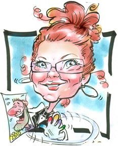 Party Caricature Artist Trudy