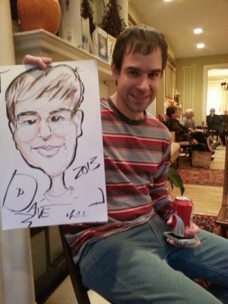 Wilmington Party Caricatures