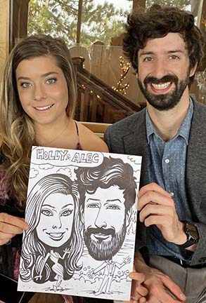 San Francisco Party Caricatures